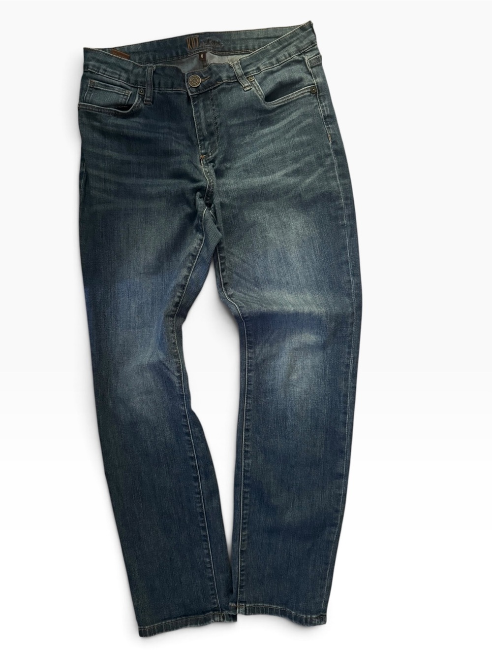 KUT from the Kloth Women’s Size 8 Slim Skinny Jeans Medium Wash Stretch Denim